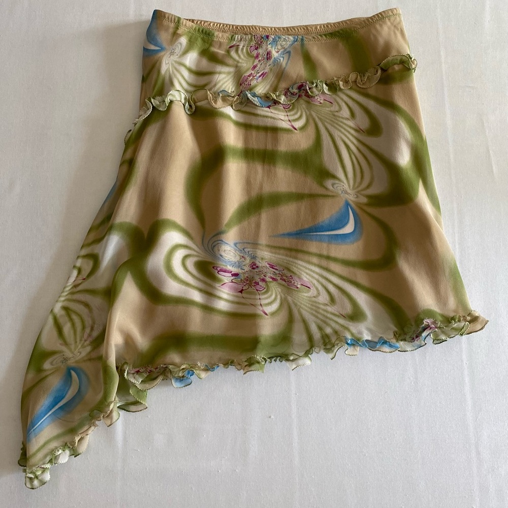 Max Studio Silk Skirt